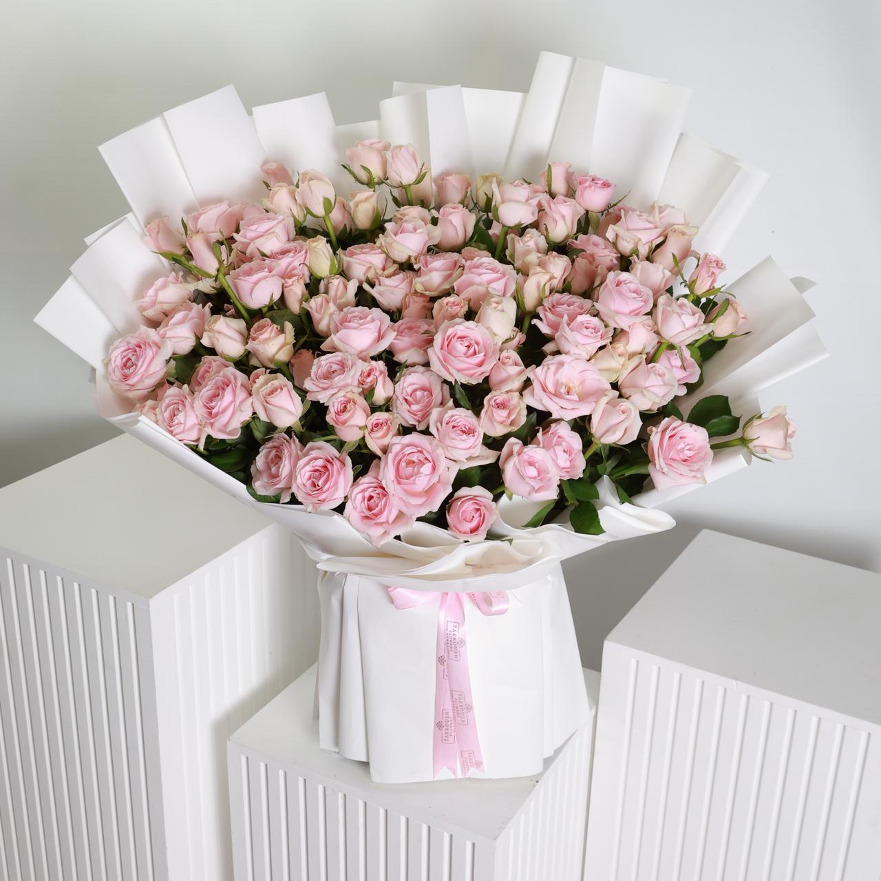 Light Pink Roses Bouquet