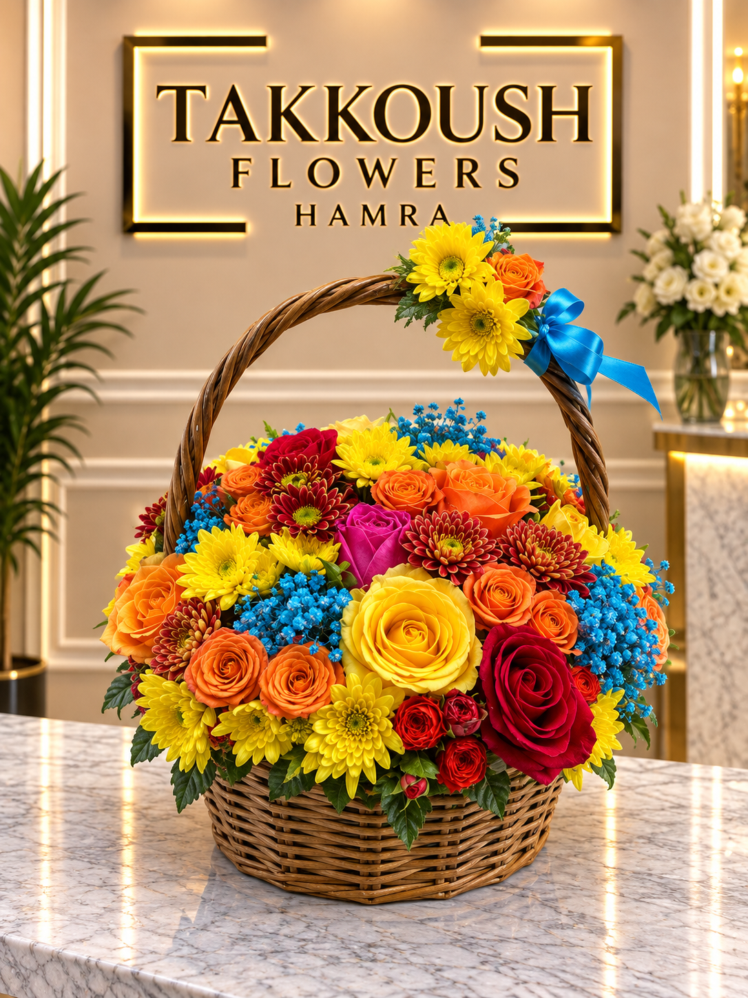 Sunshine Carnival Basket