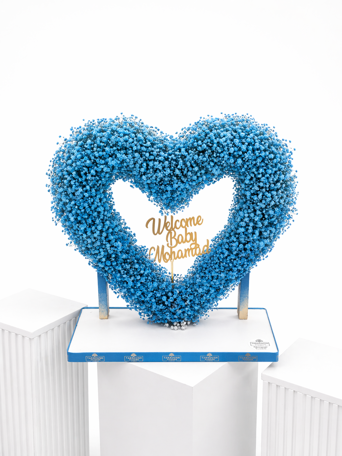 Ocean Baby Heart Blue