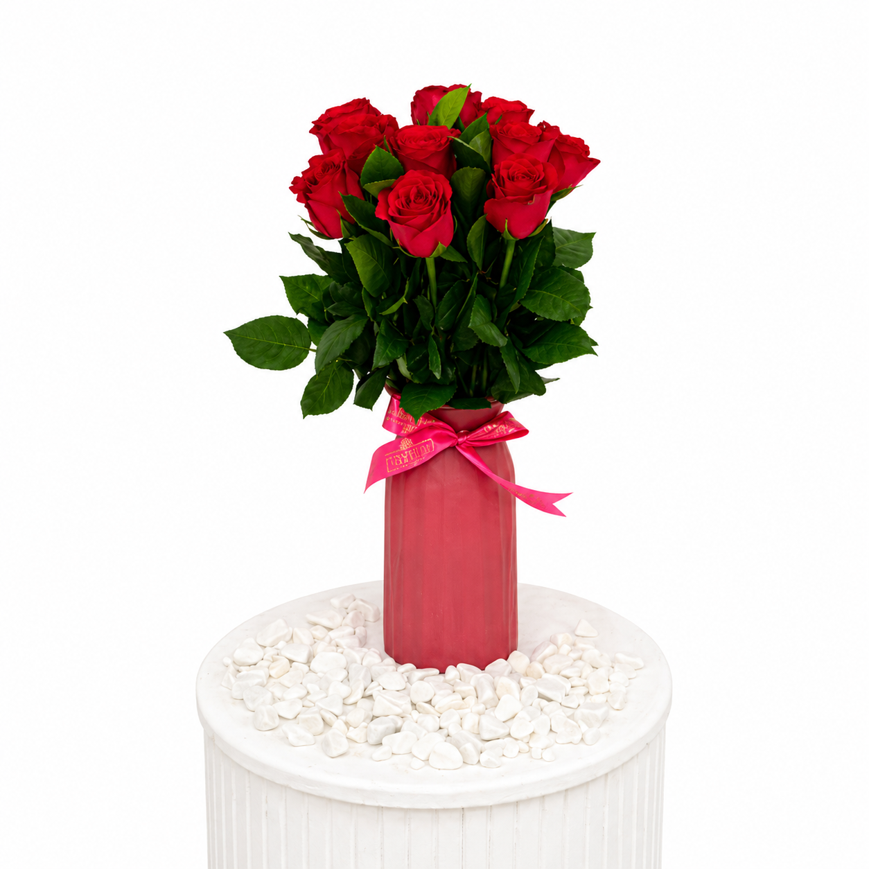 Fushia Vase