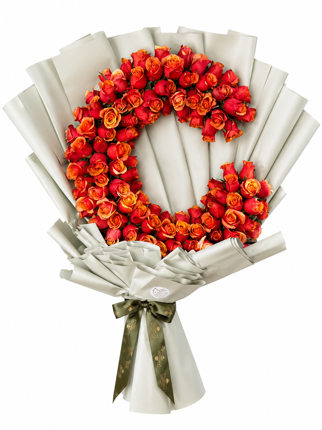 Crimson Orange Initial Bloom