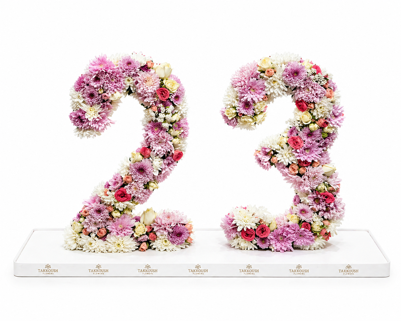Floral Number Celebration