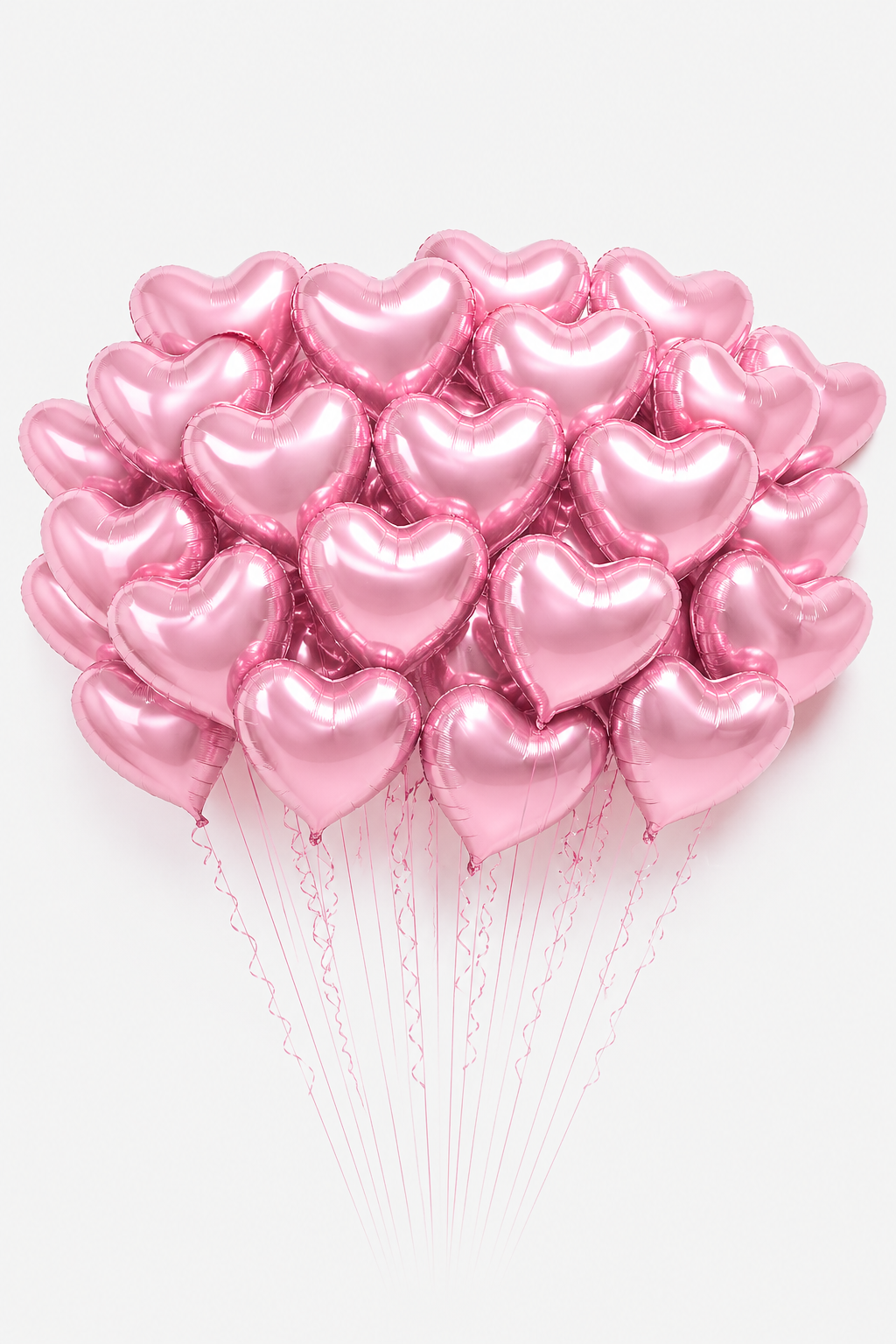 Pink Heart Foil Balloon