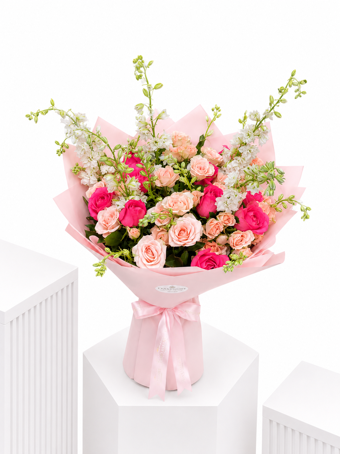 Blush Blossom Serenade Bouquet
