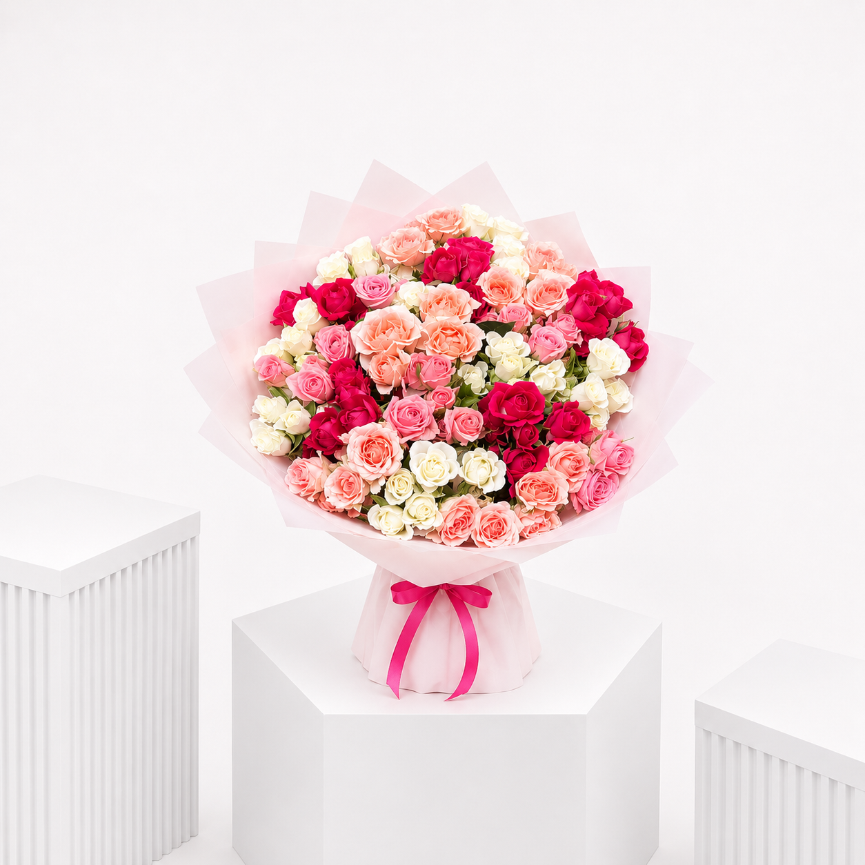 Rosé Petals Medley Bouquet