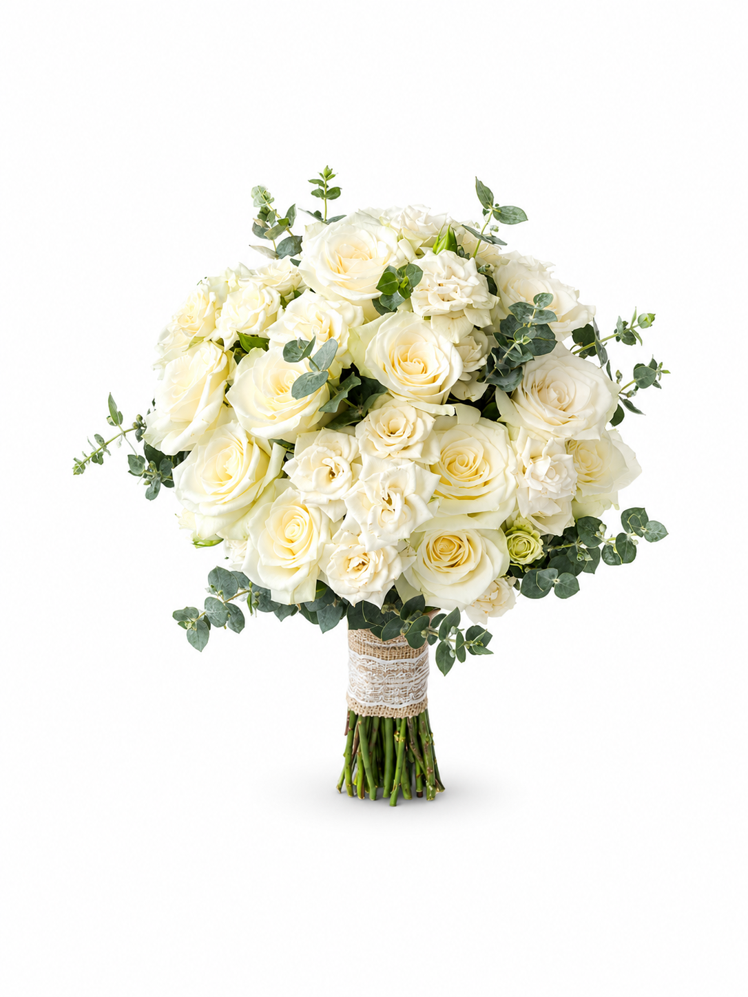 Real Classic White Bouquet