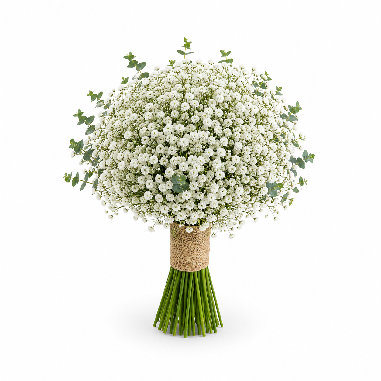 Real Baby’s Breath Bridal Bouquet