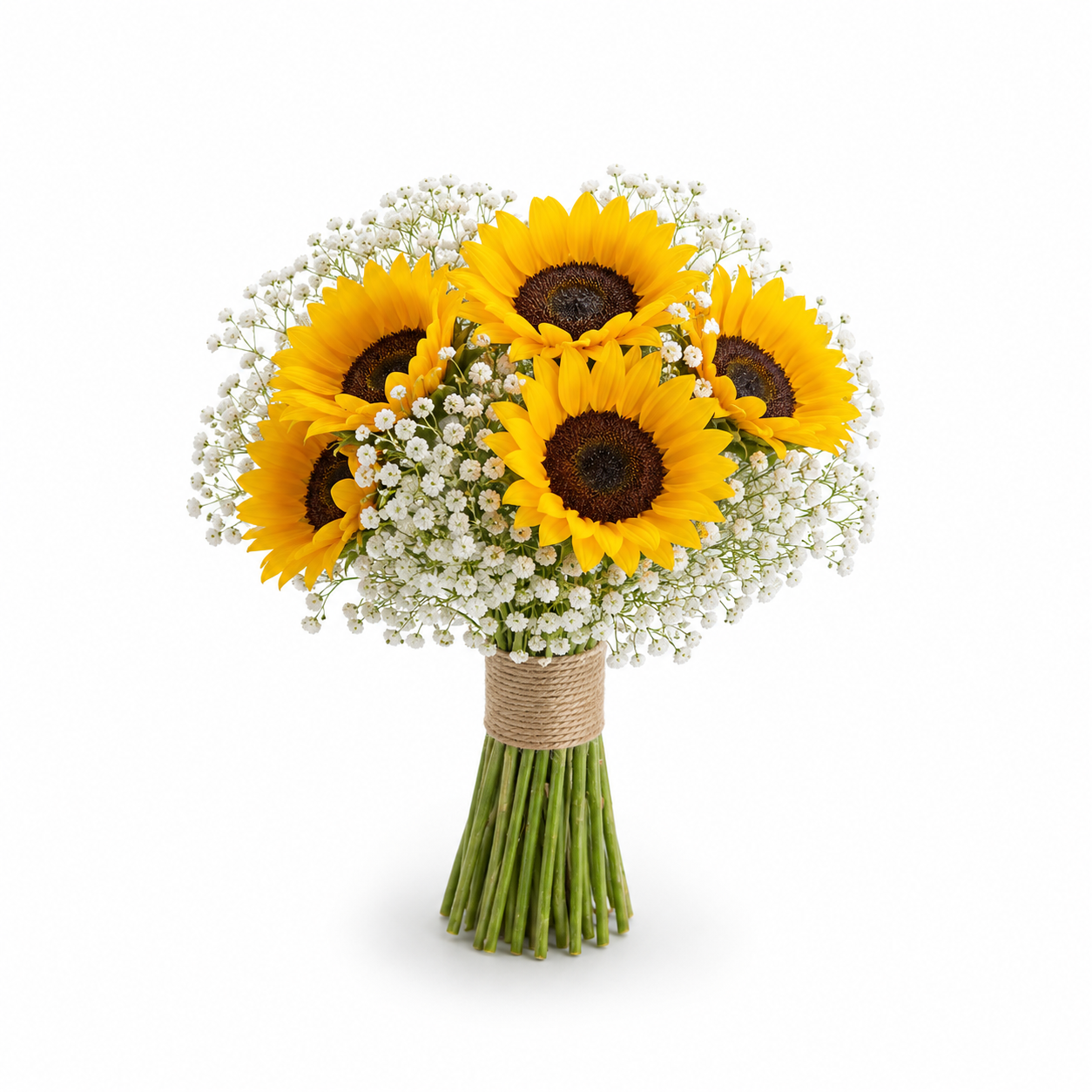 Real Sunny Bridal Bouquet