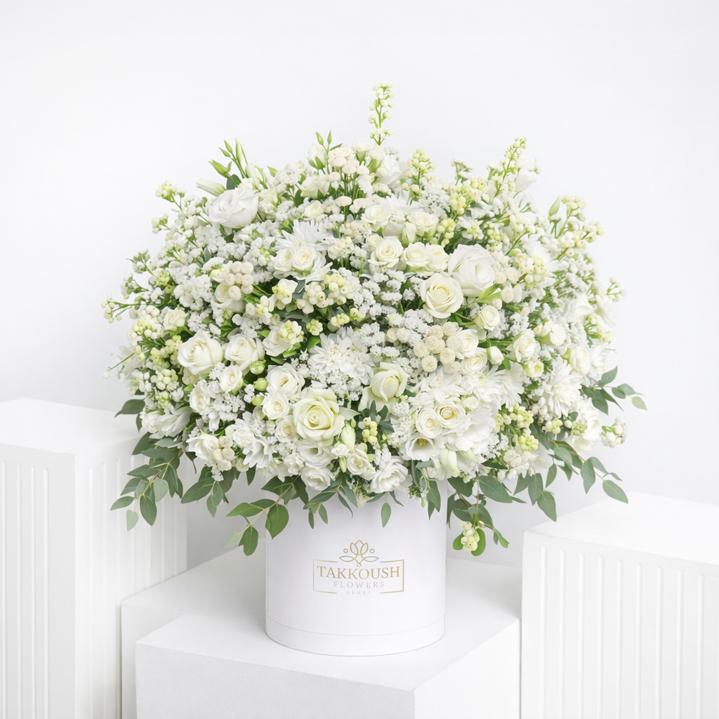 White Affair Hatbox