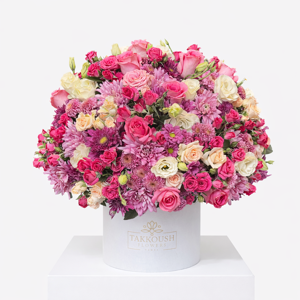 Ivony Blush Luxe Hatbox