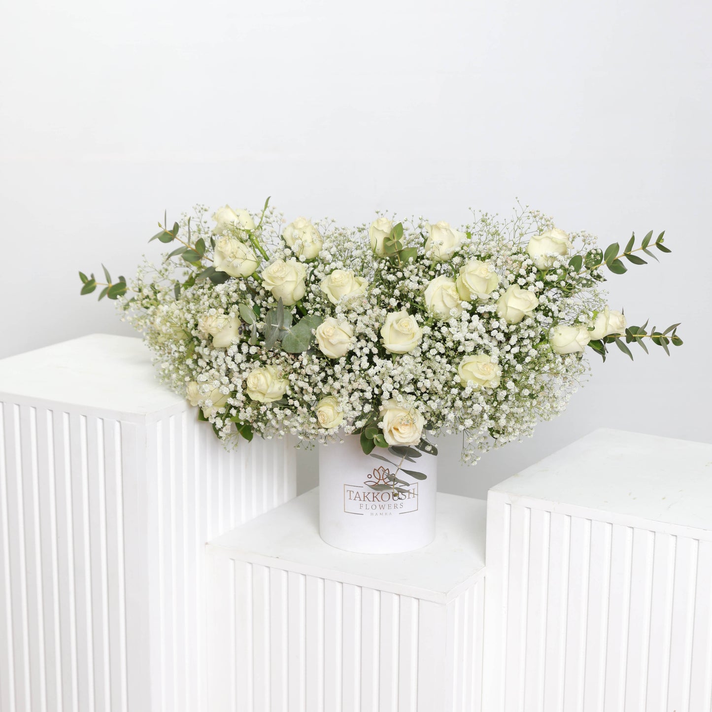 White Delight Hatbox