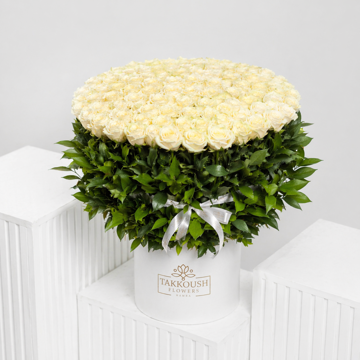 Vibing Rose Cream Hatbox