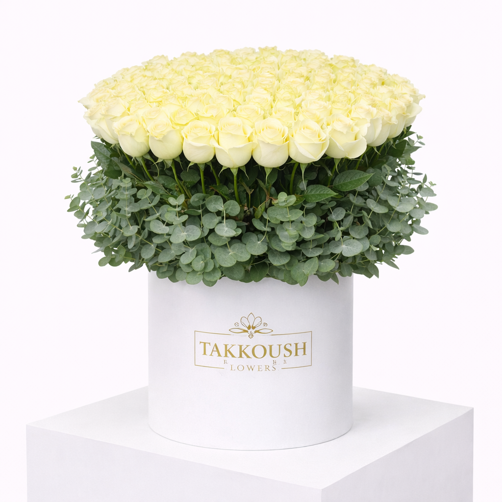 White Serenity HatBox