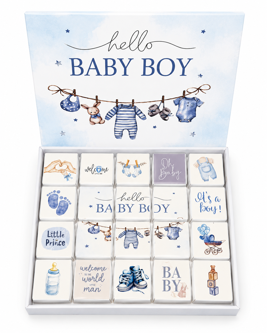 Baby Boy Choco Box