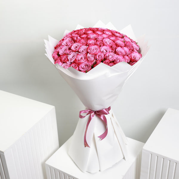 Compacted Lilac Bouquet