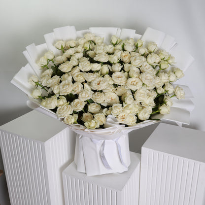 White Roses Bouquet
