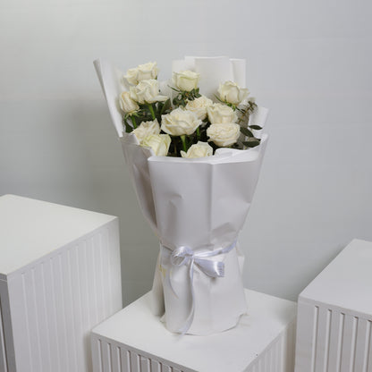 White Roses Bouquet