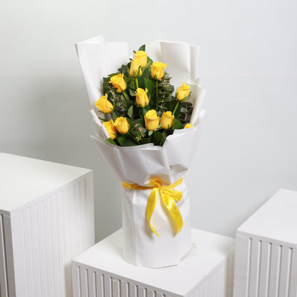 Yellow Roses Bouquet