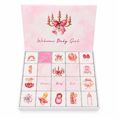Baby Girl Choco Box