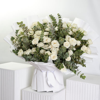 White Roses Bouquet