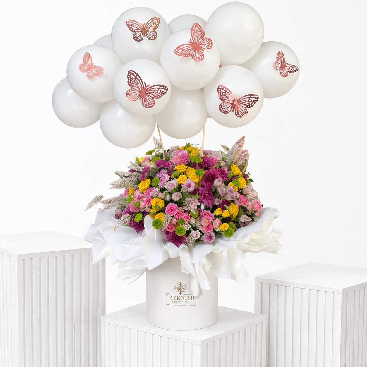 Butterfly Bloom Hat Box