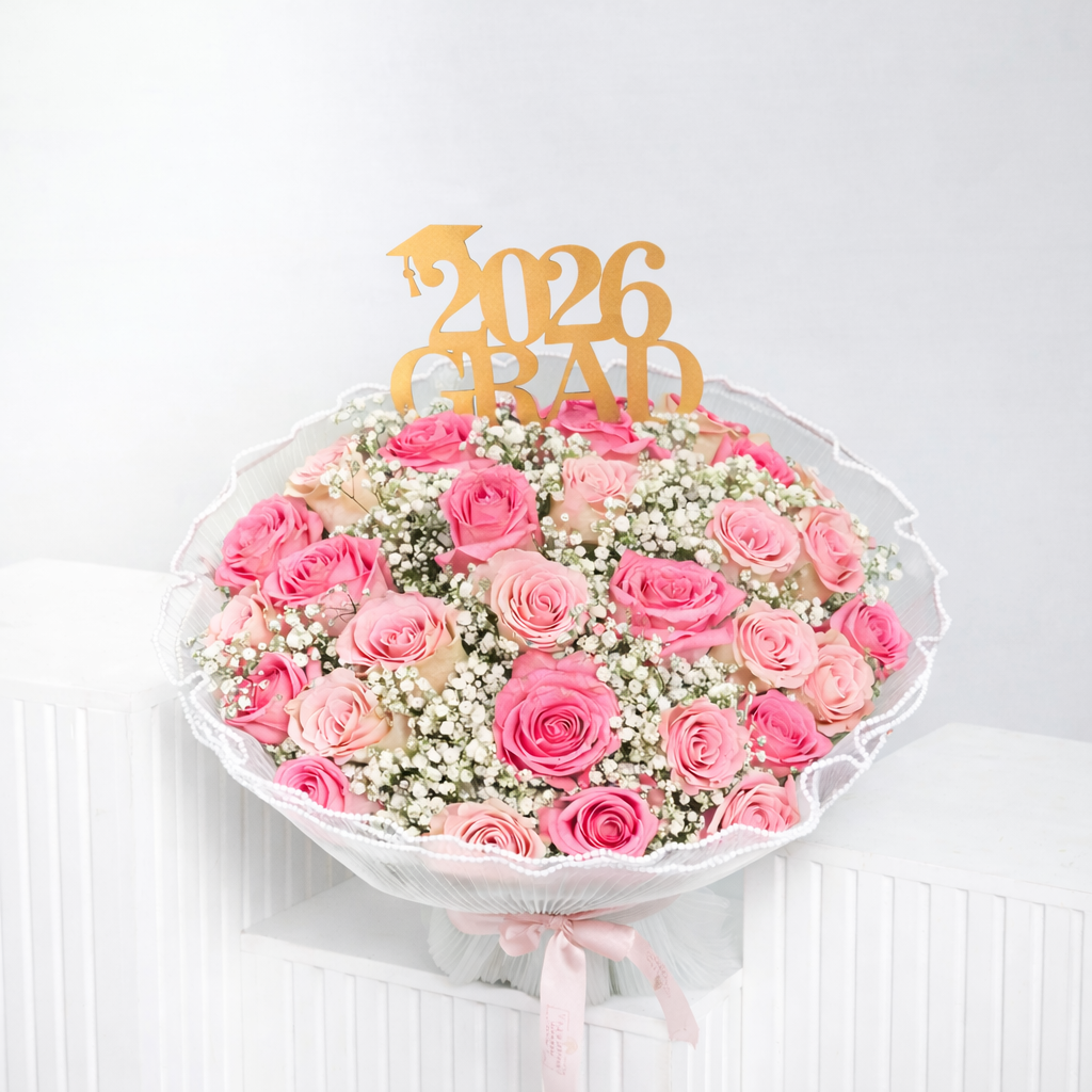 Pink Whisper Graduation