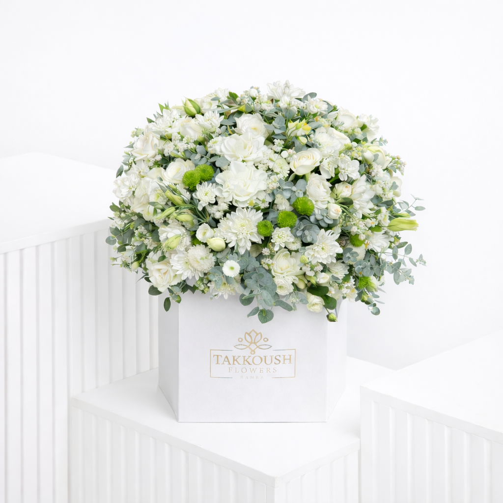 Verdant Ivory Bloom