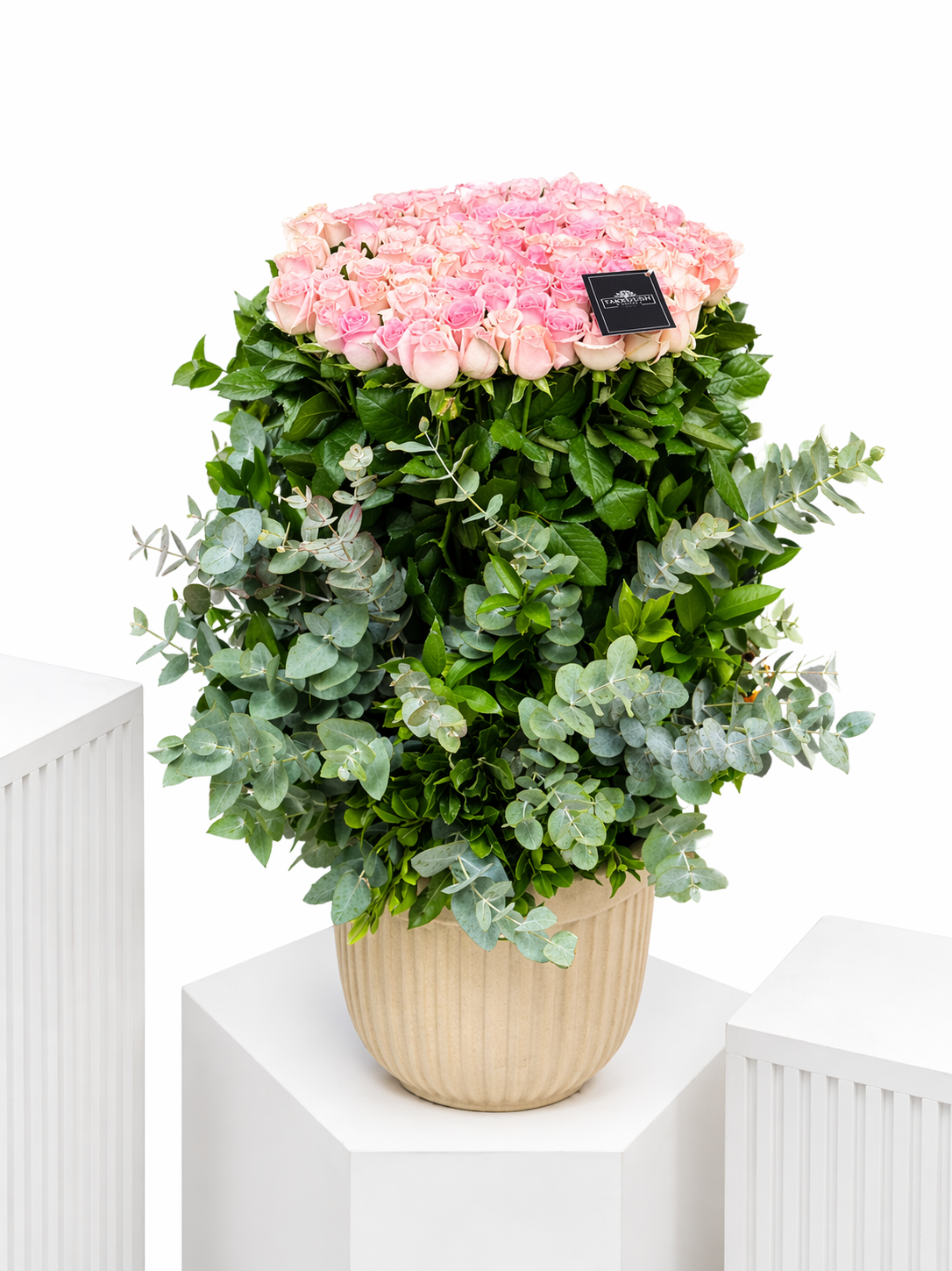 Blush Garden Welcome Vase