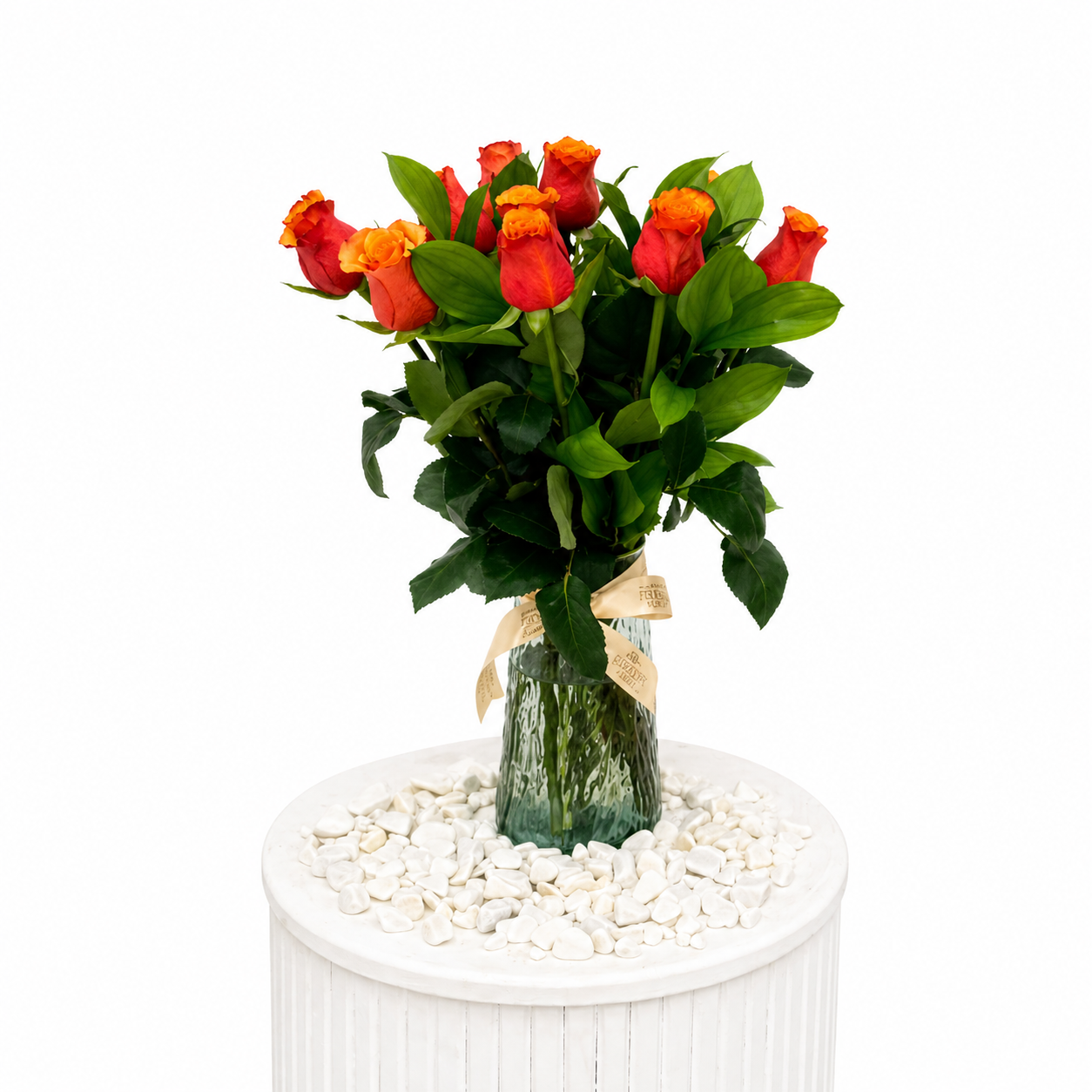 Orange Vase