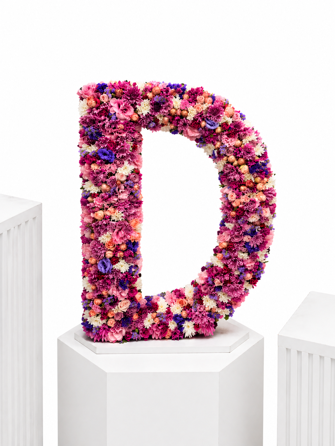 Floral Letters Sign