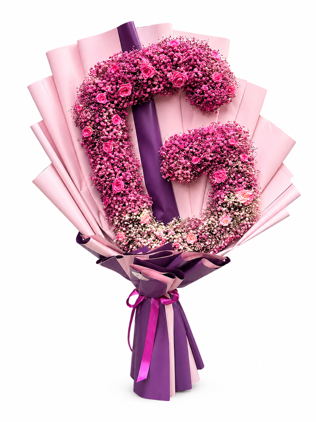 Ombre Gypso Letter