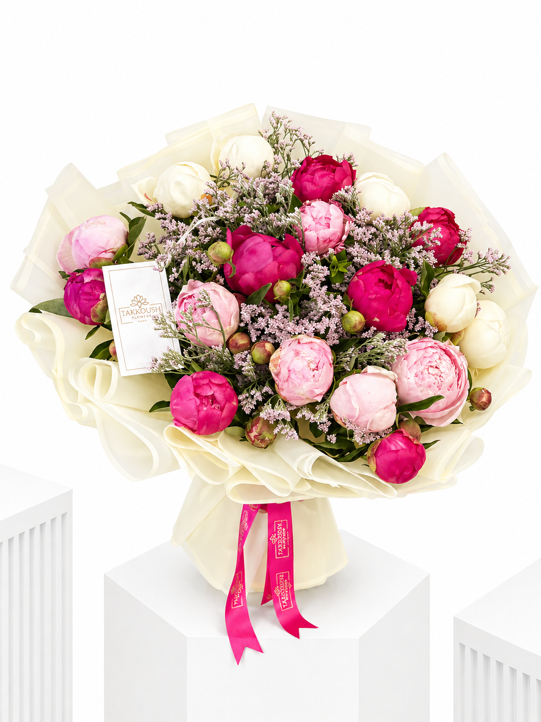 Flashy Peonies Bouquet