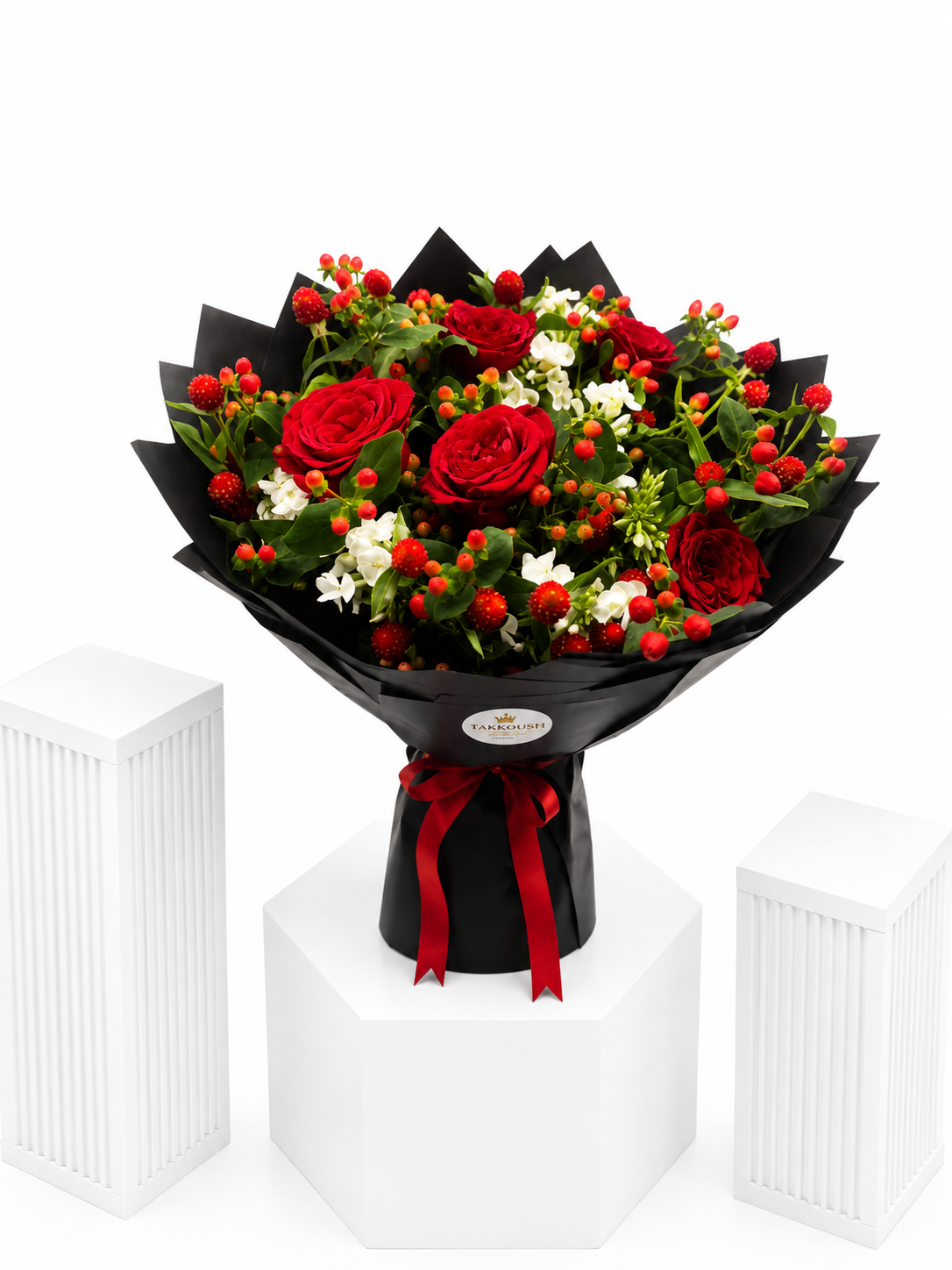 Crimson Red Bouquet