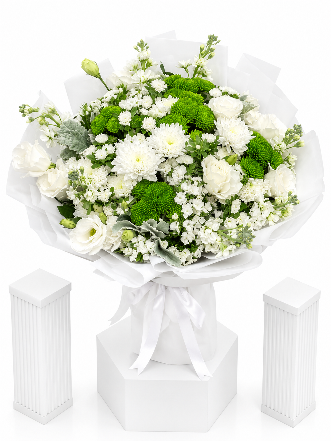 Ivory Meadow Elegance Bouquet