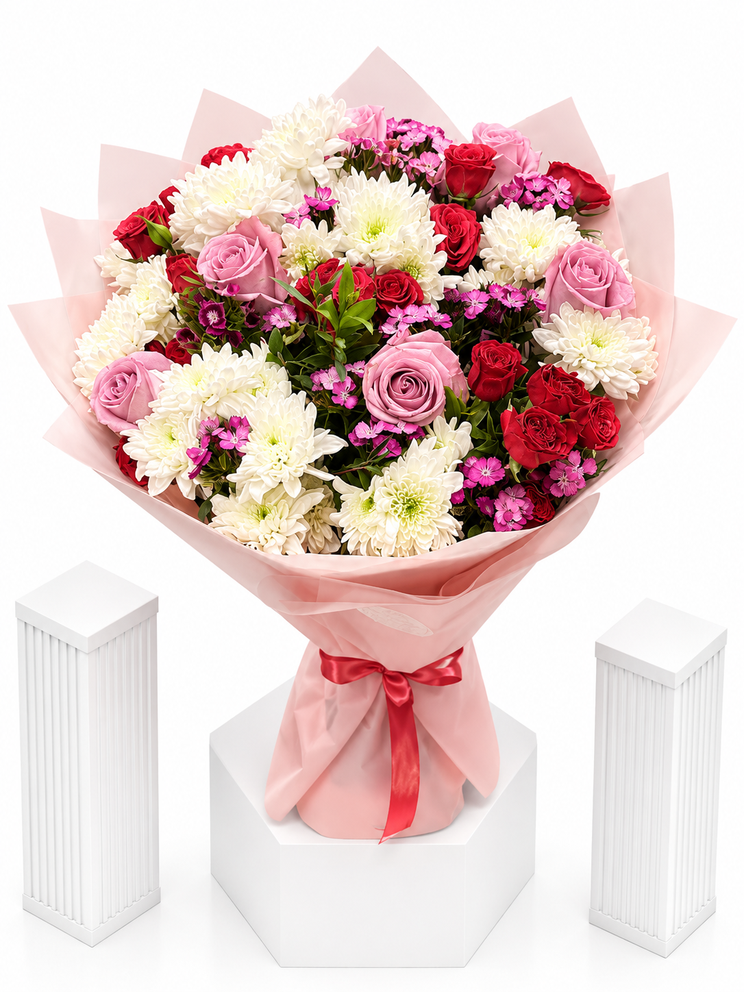 Rosé Romance Garden Bouquet