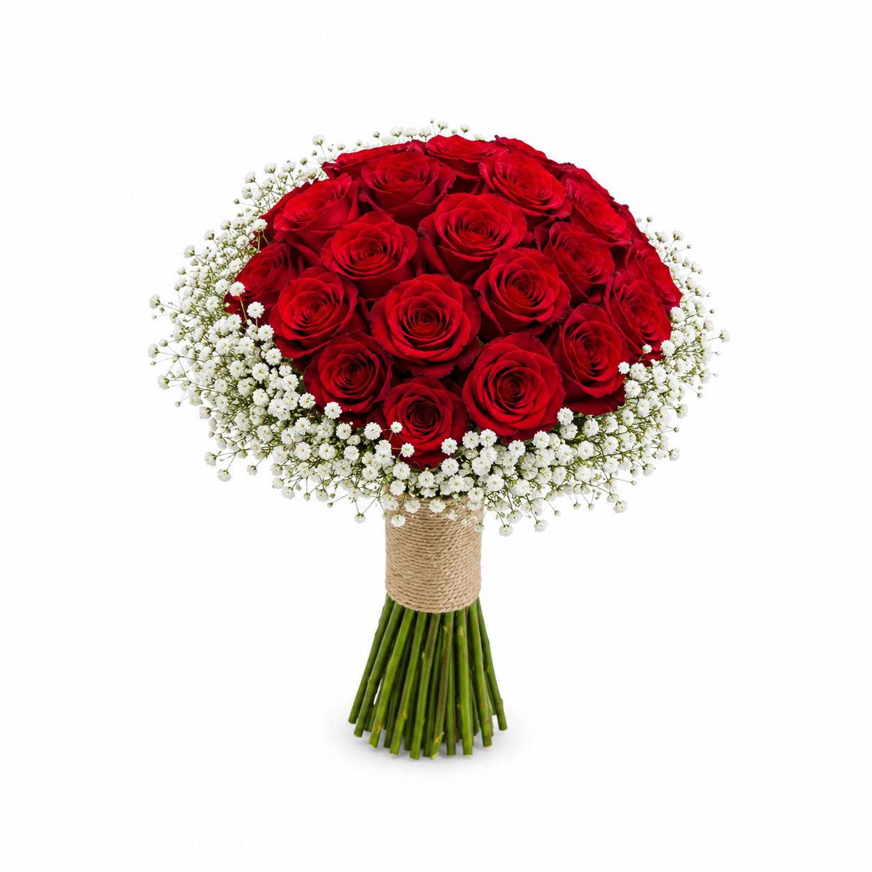 Real Red Rosy Bouquet