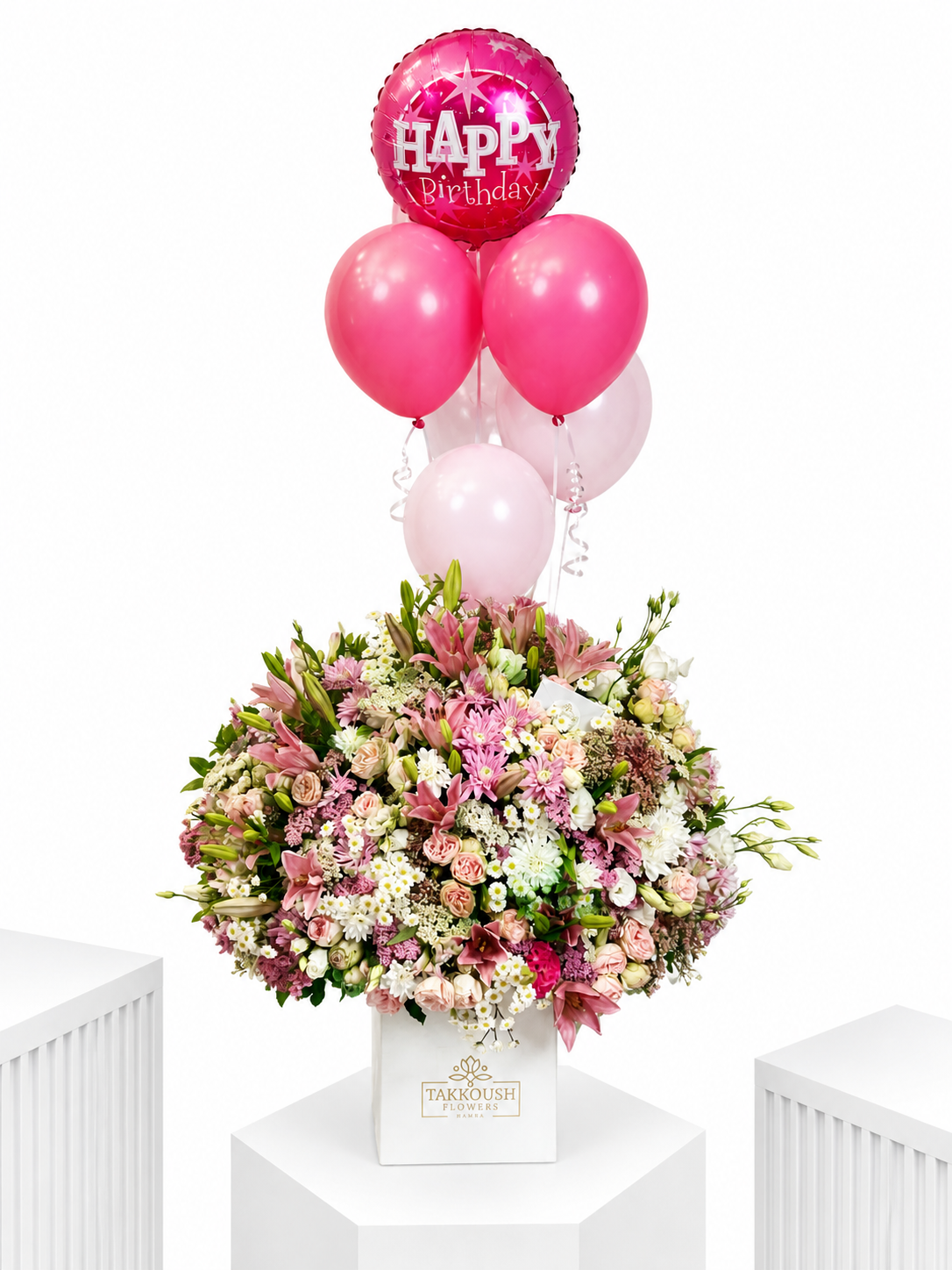 Pink Fiesta HatBox