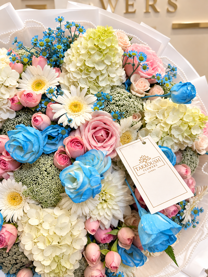Pastel Blue Symphony