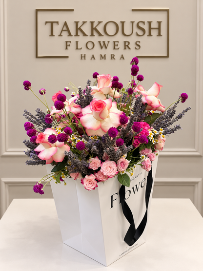Mixed Flower Bag – Amethyst Romance