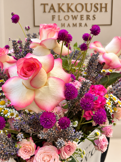 Mixed Flower Bag – Amethyst Romance