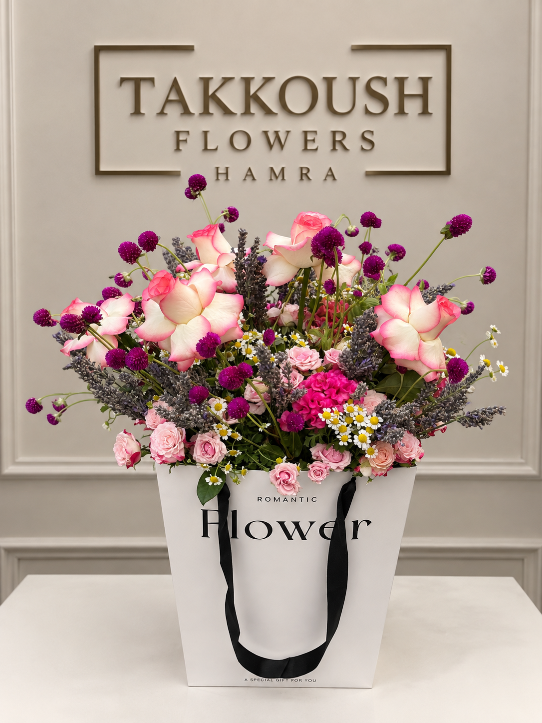Mixed Flower Bag – Amethyst Romance