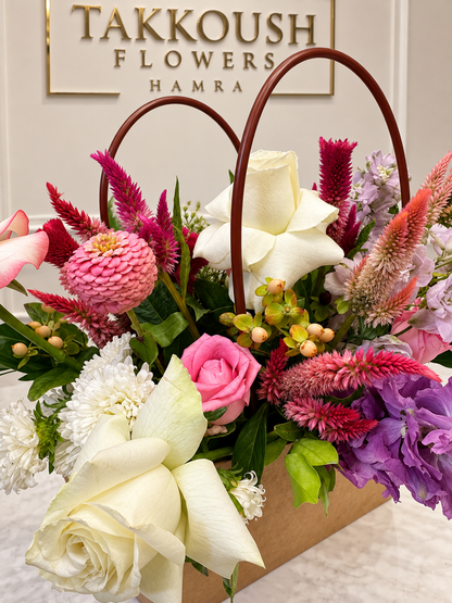 Mixed Flower Bag – Wild Blush