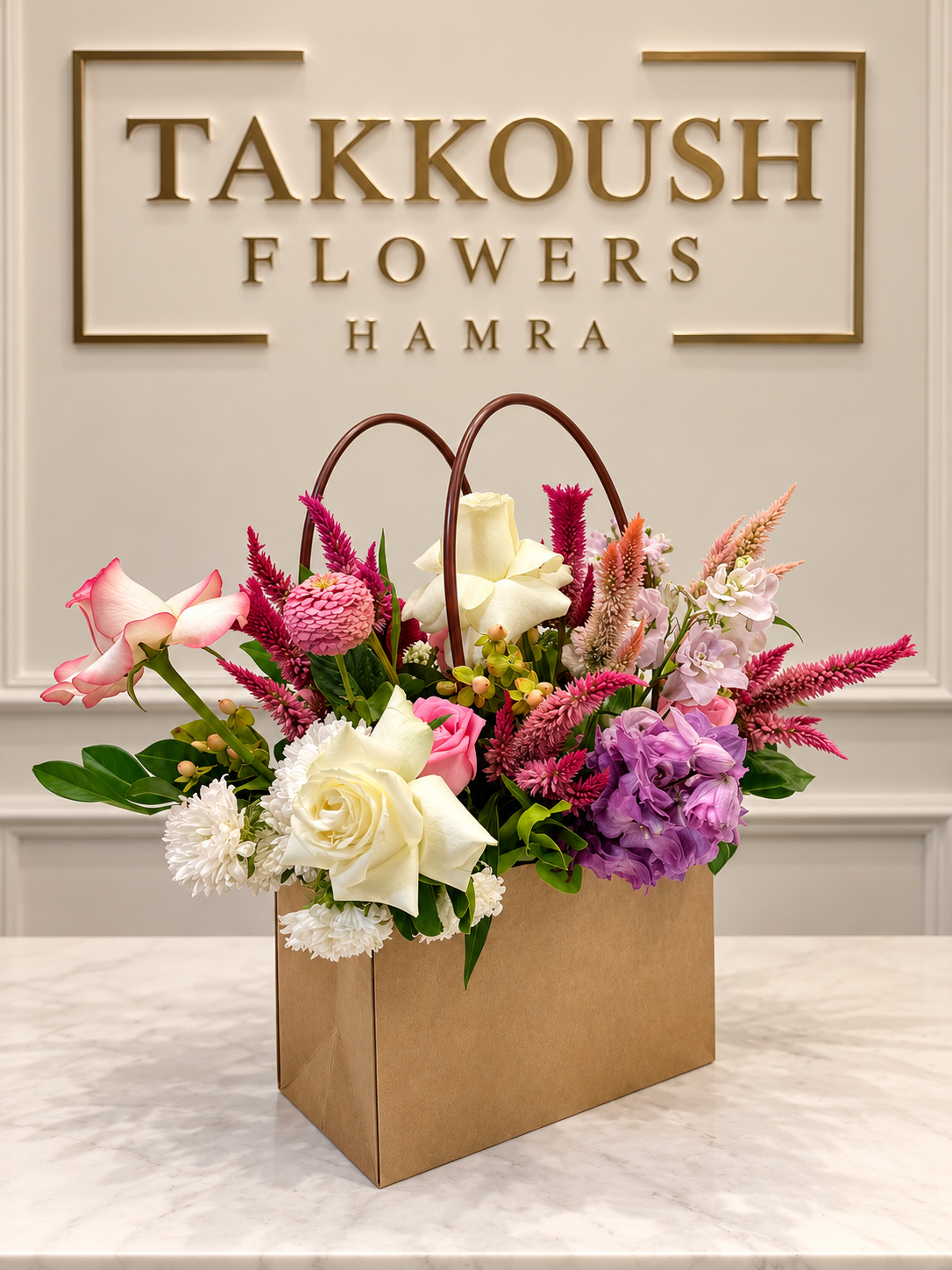 Mixed Flower Bag – Wild Blush
