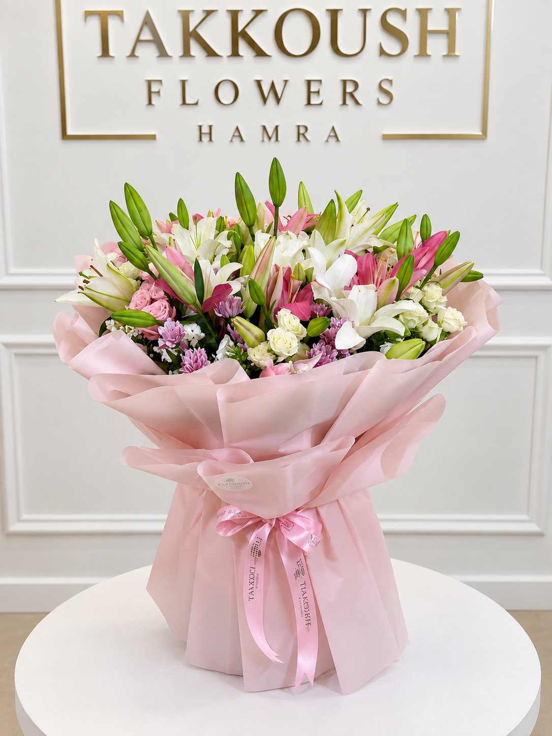 Blushing Lilies