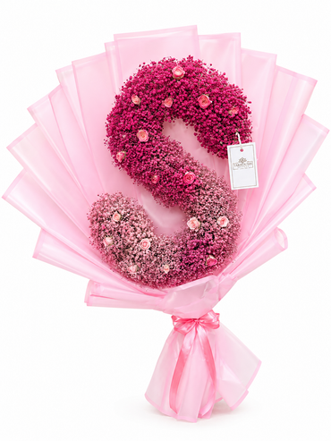 Ombre Gypso Letter