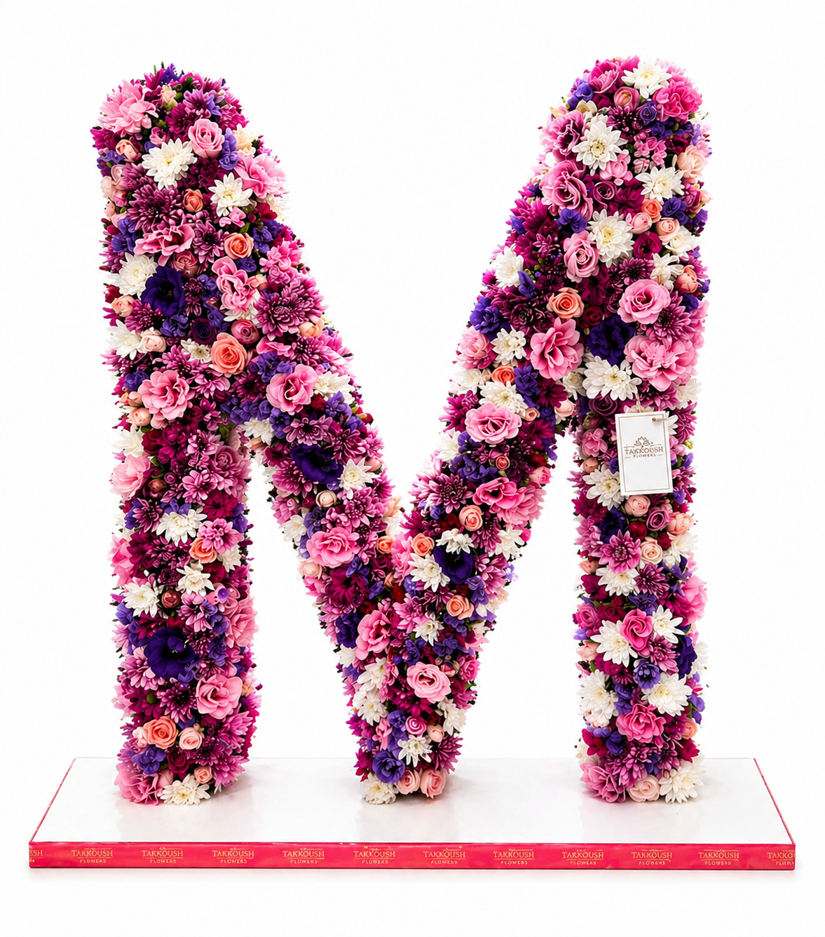 Floral Letters Sign