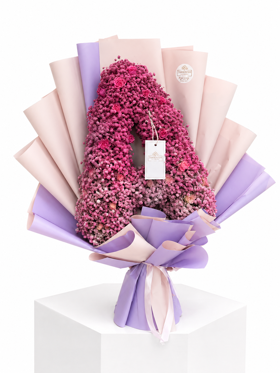 Ombre Gypso Letter
