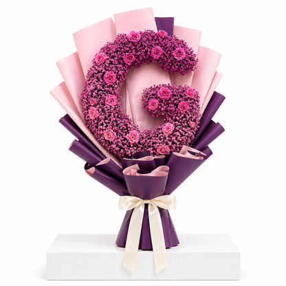 Ombre Gypso Letter