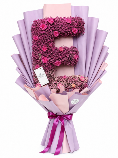 Ombre Gypso Letter