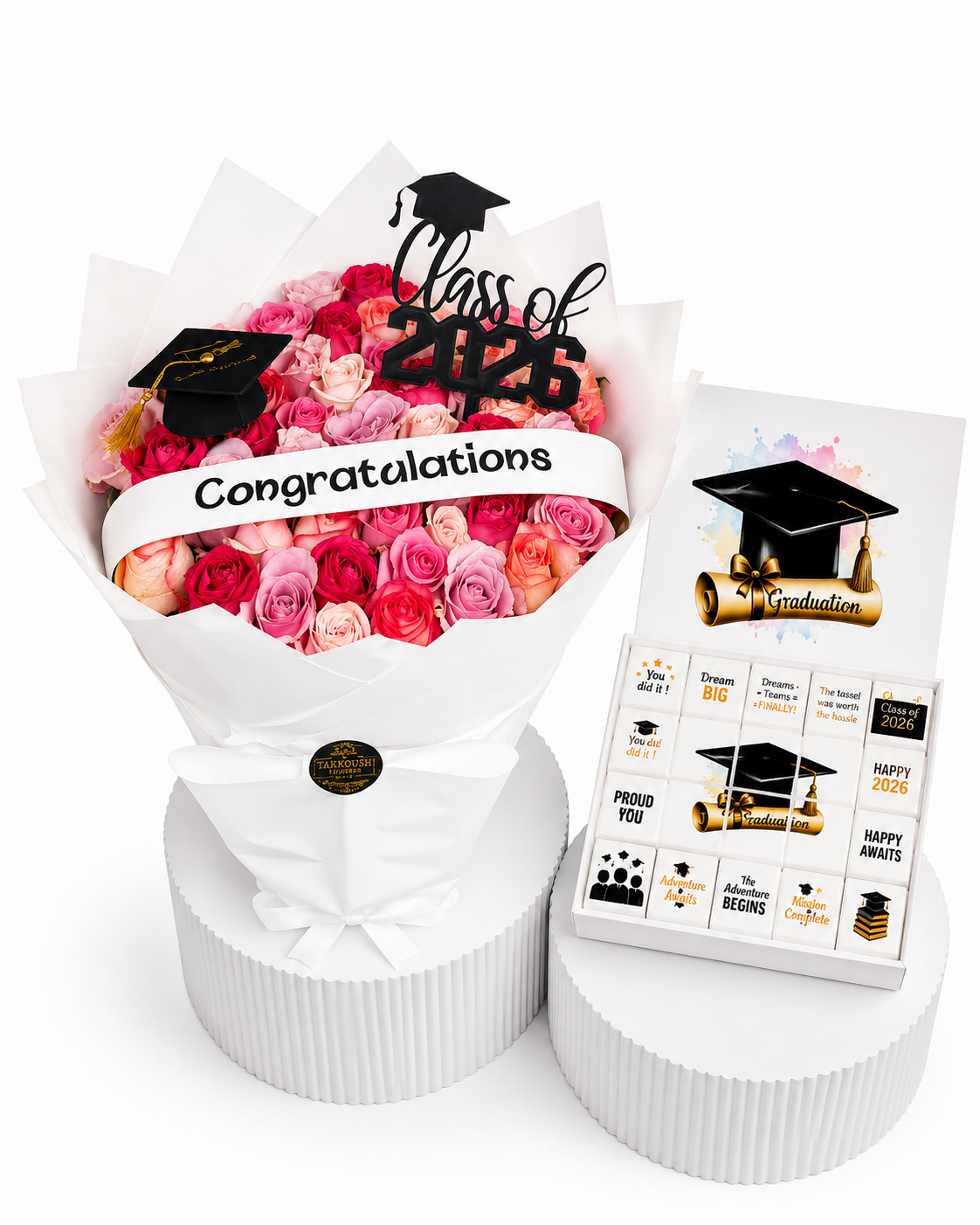 Blushing Success Bouquet